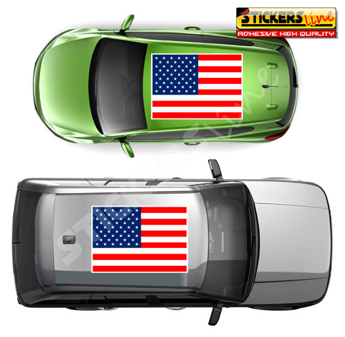 2 Adesivi In Metallo 3D Con Bandiera Americana, Impermeabili E Anti UV, Per Auto, Moto, Laptop O Cassette Degli Attrezzi