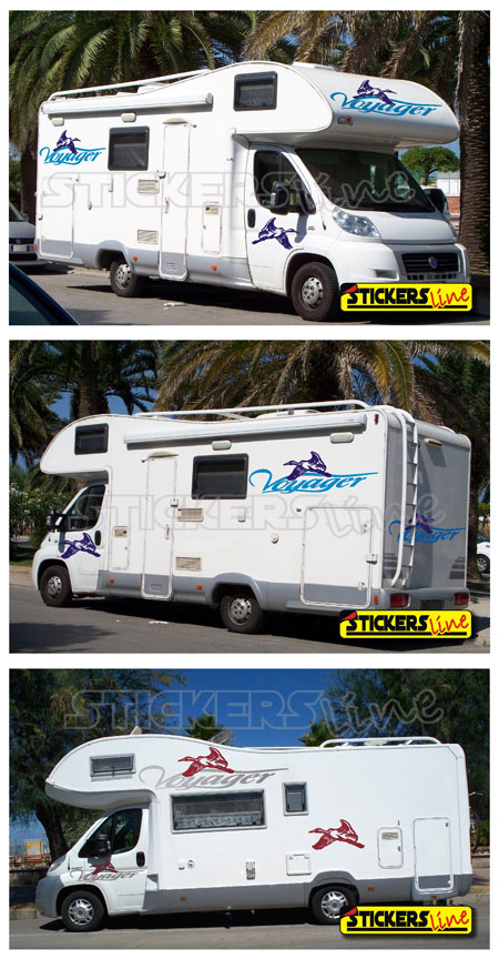 Adesivo Per Camper Adria Adriatik Posteriore Grigio Acciaio O Altri Colori S6mn261898420 - Foto 2