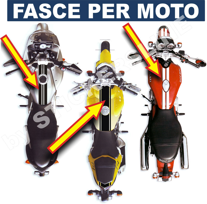 JOCXZI Fasce Decorative per Auto,Decalcomanie, Adesivi per Moto,Decorazione della Finestra del Corpo Adesivo per Auto in 4 Colori Diversi, Adatta per Auto, Moto, Biciclette