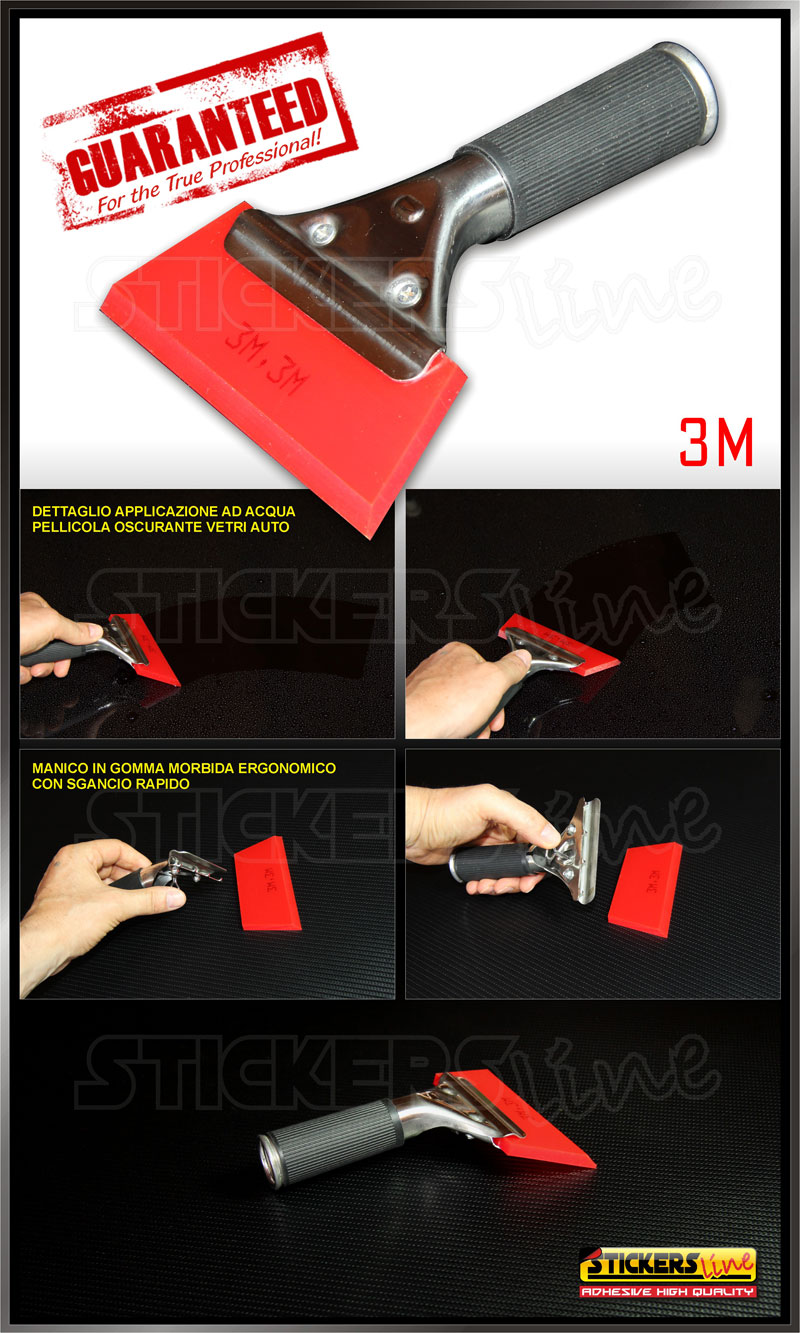 Spatola Per Pellicole Luxshield - Bordo In Alcantara, 7.5x5.5 Cm - Foto 4