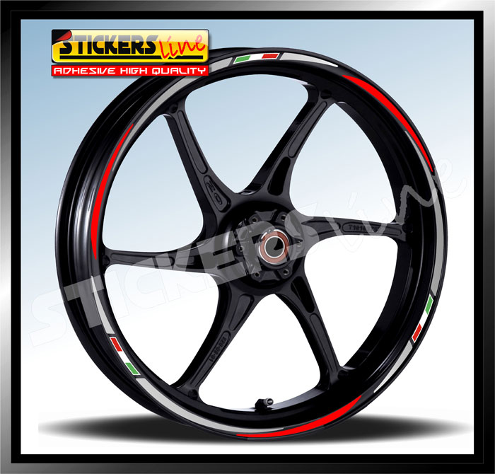 ADESIVI PER CERCHI AUTO /& MOTO CERCHIONI Bordo Adesivo adesivi CERCHI auto e moto PER CERCHI DA 10