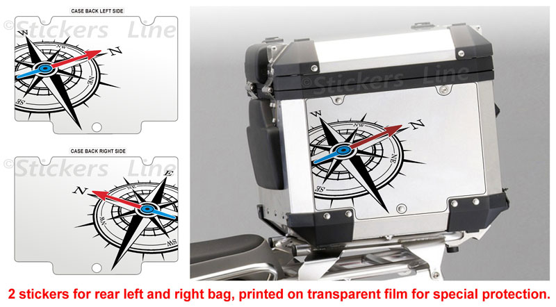 Stickers Top Case Bmw Compass R10 R1250 Gs Adventure Bags Stickers Adv Ebay