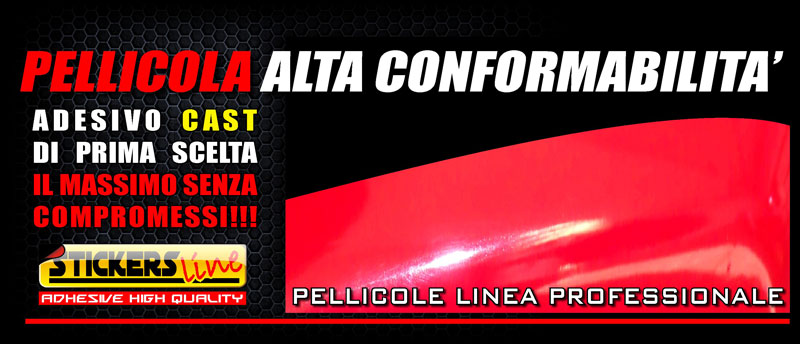 Pellicola Rosso Lucido