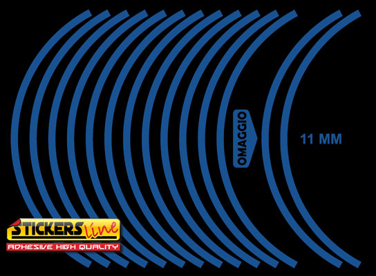 Foliatec Strisce Decorative Per Cerchi Di Moto, Blu - Foto 9